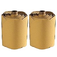 Vista 12 de 100 PIEZAS Discos de lija de 6 pulgadas PSA de grano 180 autoadhesivos de respaldo adhesivo para lijadora DA, papel de lija para acabado de madera