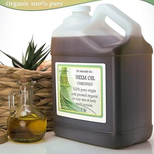Miniatura 2 de Dr Adorable - 7 lb - Aceite de neem - Sin refinar 100% puro natural orgánico prensado en frío