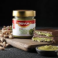 Vista 6 de BISVUA Kataifi secado prémium 500g (17.6 oz) y crema de pistacho (30%), 7.05 oz (7 onzas), perfecto para el kit viral de barra de chocolate