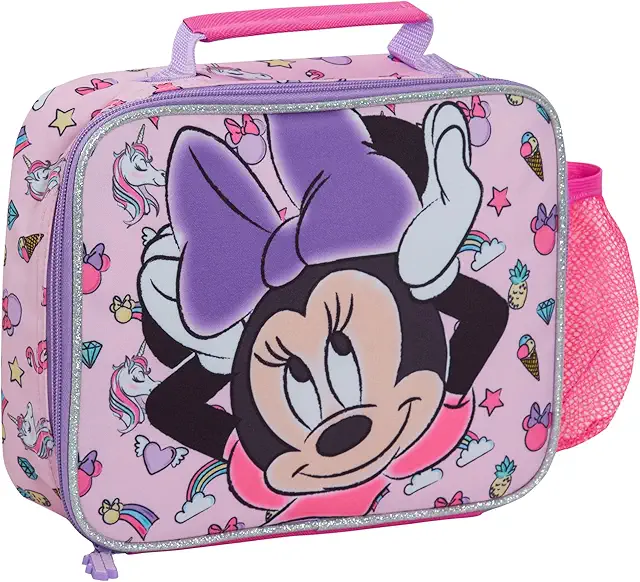 Lonchera Térmica Minnie Mouse con Soporte para Botellas para Niñas - Lancheira da Minnie