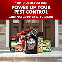 Vista 12 de Spectracide Weed Stop para césped + concentrado herbicida para digitaria, 32 oz, paquete de 6 unidades, transparente