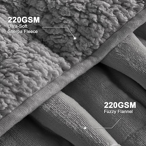 Miniatura 2 de Lofus Manta pesada para adultos (15 libras, 60 x 80 pulgadas), manta pesada tamaño Queen, lavable a máquina, mantas suaves con peso para aliviar