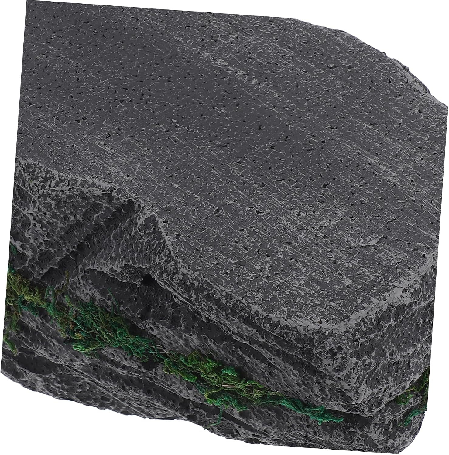 Cabilock Decorative Rock for Garden Landscape Artificial Stone Props Realistic Fake Rock Decor Scoop