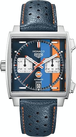 Orologio Tag Heuer Monaco Auto CAW211RFC6401 : Amazon.it: Orologi