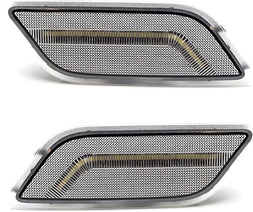 Miniatura 9 de iJDMTOY Tira de luces LED blancas semidansparentes para parachoques delantero, compatible con Mercedes W207 Clase E 2010-2013 CoupeConvertible,