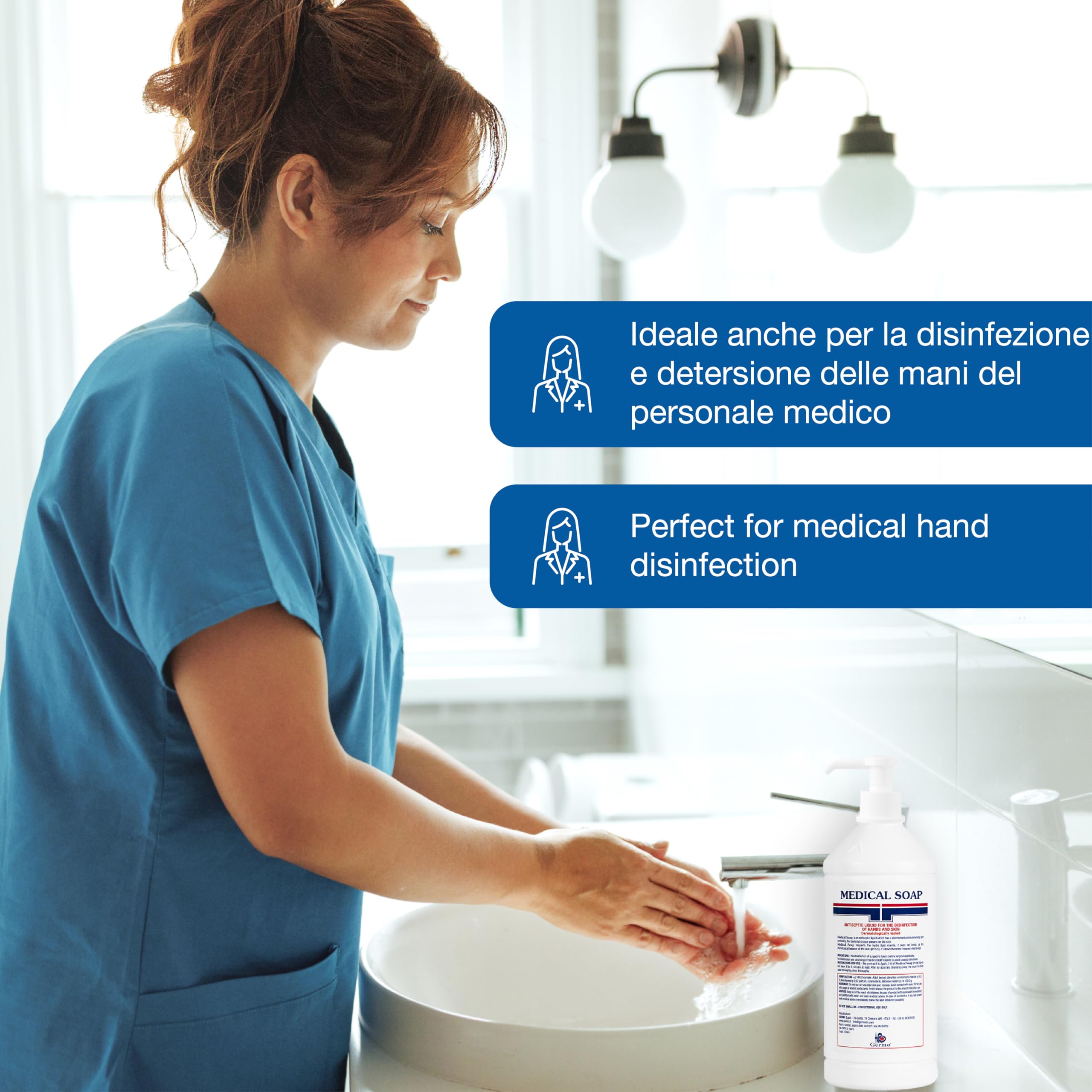 Gima 36629 Medical Soap, 5L, Confezione da 12
