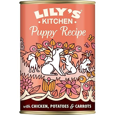Lily S Kitchen Puppy Recipe With Turkey Wet Dog Food 6 X 400 G Amazon Co Uk Pet Supplies