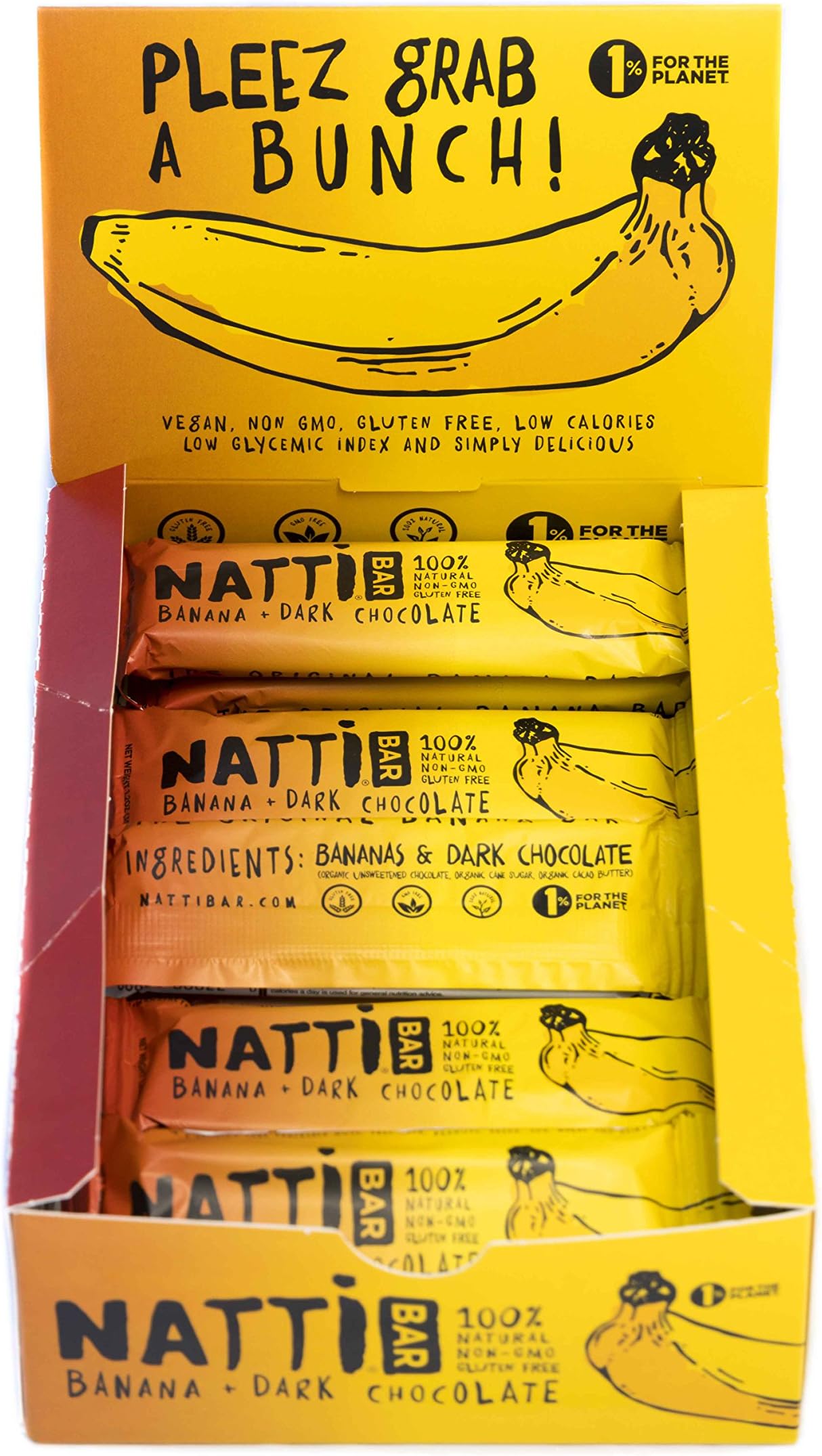 NATTi Bar -Dark Chocolate
