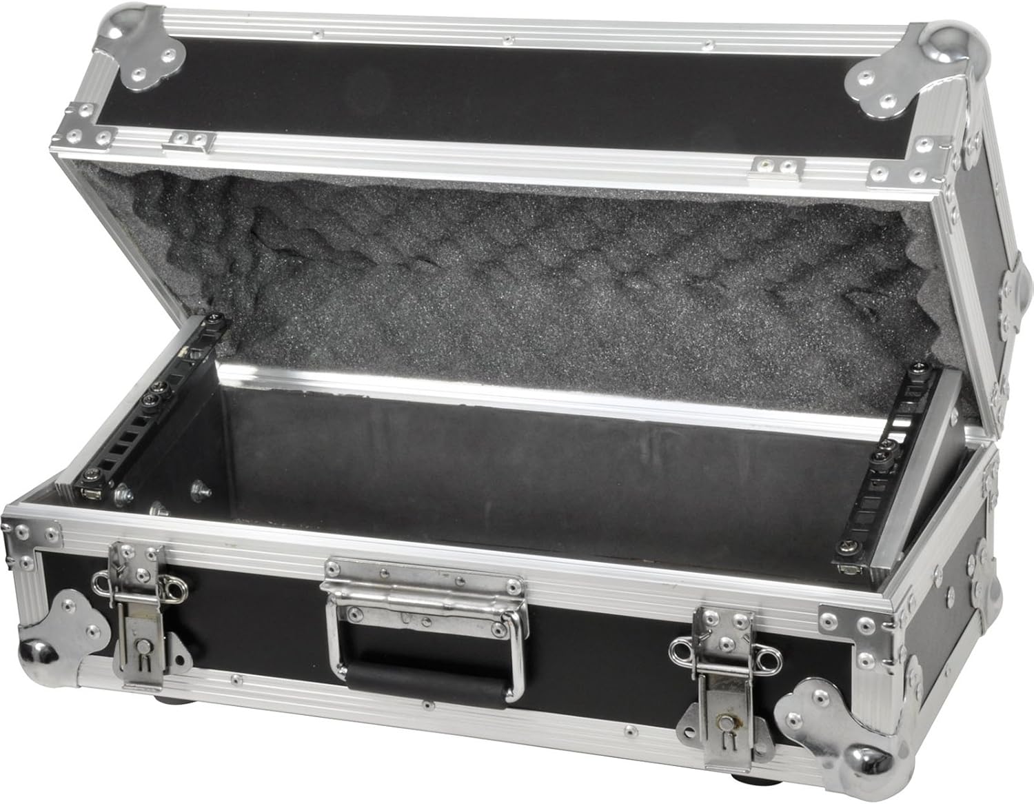 Loops 19” 4U Equipment Flight Case-Mixer/Patch Panel Rack Storage Box ...