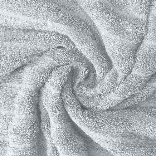 Vista 305 de DAN RIVER Paquete de 1 toalla de baño de 40 x 80 pulgadas, toallas de baño extragrandes de secado rápido para baño, toallas suaves y absorbentes