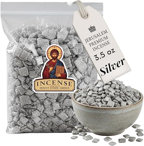 Miniatura 82 de Holy Land Market Incienso de Jerusalén - para iglesia o uso personal, calidad premium del Monte Athos (Nardo, 1 oz)
