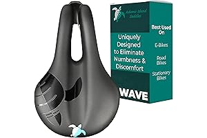 Adamo Island Ebike Saddle: Enhanced Comfort for Spin, Electric, and Stationary Bikes