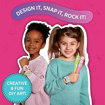 Skillmatics Snap Bandz – Friendship Bands, DIY Jewelry Art & Craft Activity
