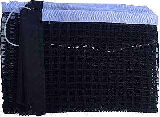 Stag Iconic Nylon Table Tennis Cotton Net | Quick Easy Setup | Indoor &amp; Outdoor Compatible on Standard Size Table | Snap-O...