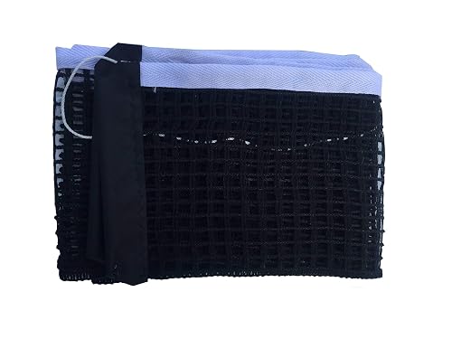 Stag Iconic Nylon Table Tennis Cotton Net | Quick Easy Setup | Indoor & Outdoor Compatible on Standard Size Table | Snap-On Ping Pong Net