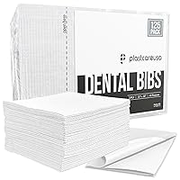 Vista 16 de PlastCare USA -Toallas desechables impermeables de 3 capas de 13” x 18” para pacientes de servicios dentales o clientes de tatuaje (paquete de 125)