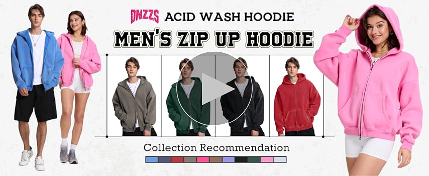 あず　バーガンディ Amazon.com: Dnzzs Mens Zip Up Hoodie Oversized Acid Wash Hoodie