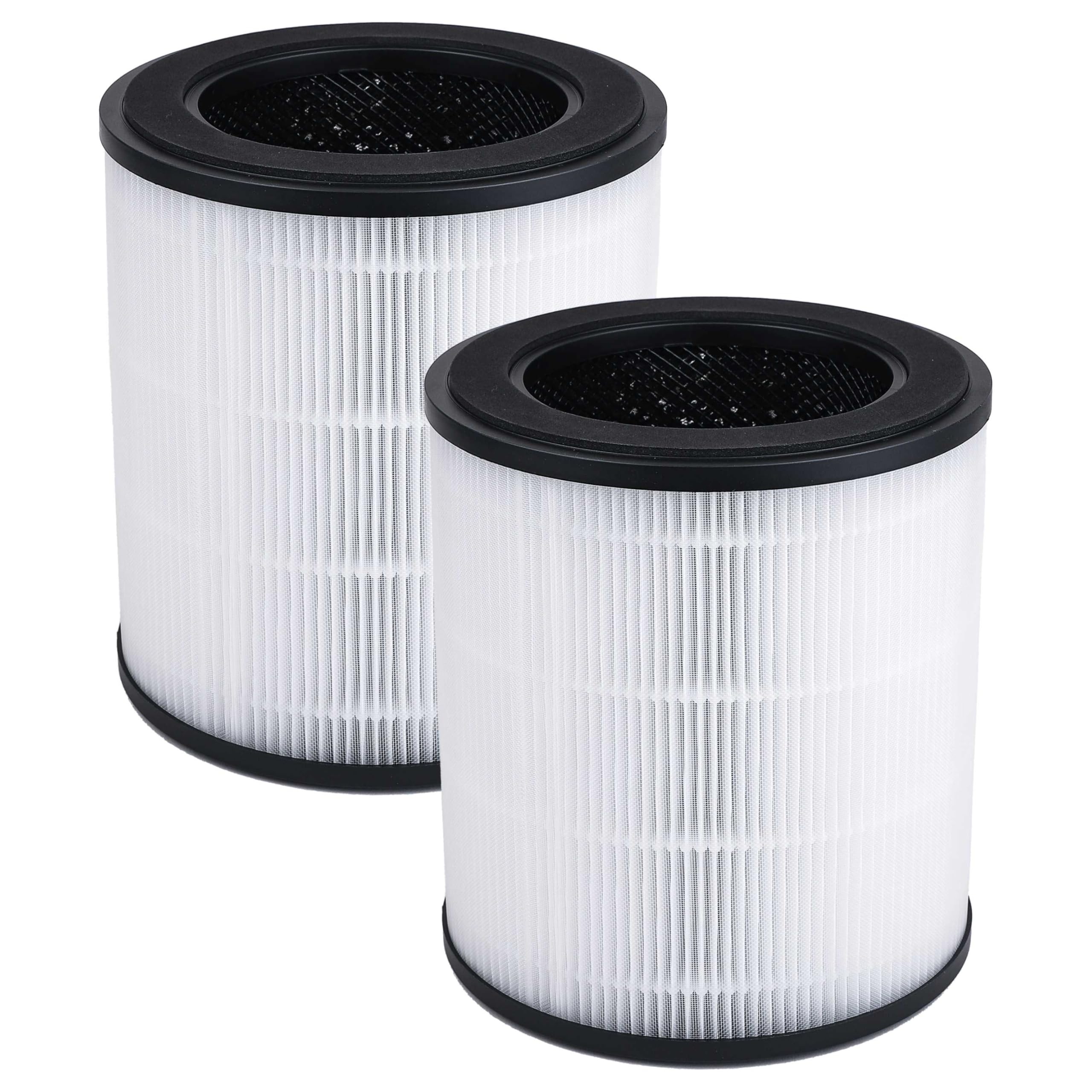 vhbw 2 x tilter kompatybilny z Rowenta Pure Air City PU2840 oczyszczacz powietrza – filtr kombi