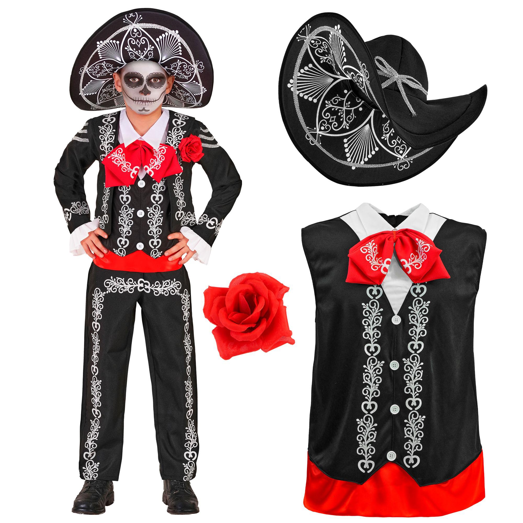 W WIDMANN MILANO Party Fashion - Dia de los Muertos kostium