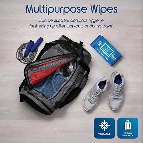 Miniatura 7 de Inspire Toallitas húmedas para adultos, paños de lavado, incontinencia y limpieza para ancianos, extra grandes, 8 x 12 pulgadas (paquete de 8)