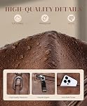 Hobo Bags for Women,VASCHY Vegan Leather Top Handle Satchel Shoulder Purse Handbag Purse with Crossbody Guitar Strap