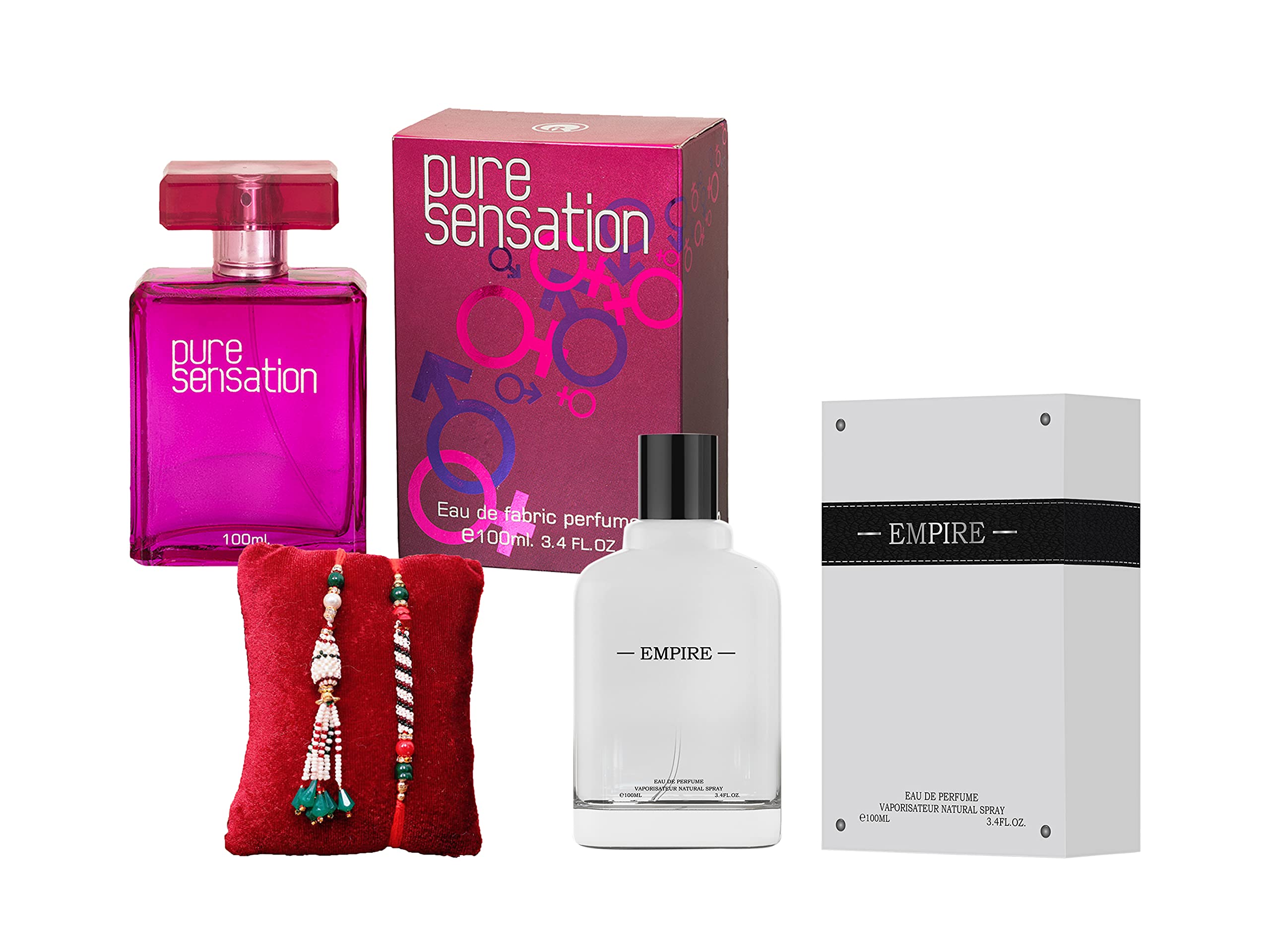 Brother Bhabhi Rakhi Combo Perfume Gift Set, 2 100ml Luxury Perfumes for Unisex-picture-47