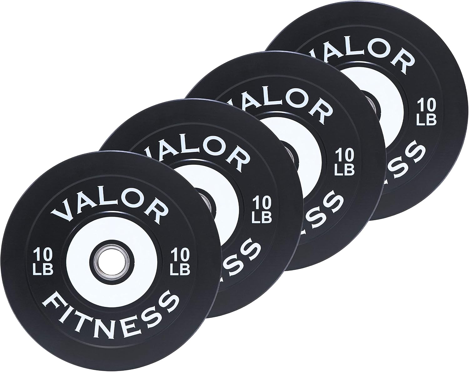 Amazon Valor Fitness BPP 10 Bumper Plate Pro 10 Lb Set Of 4