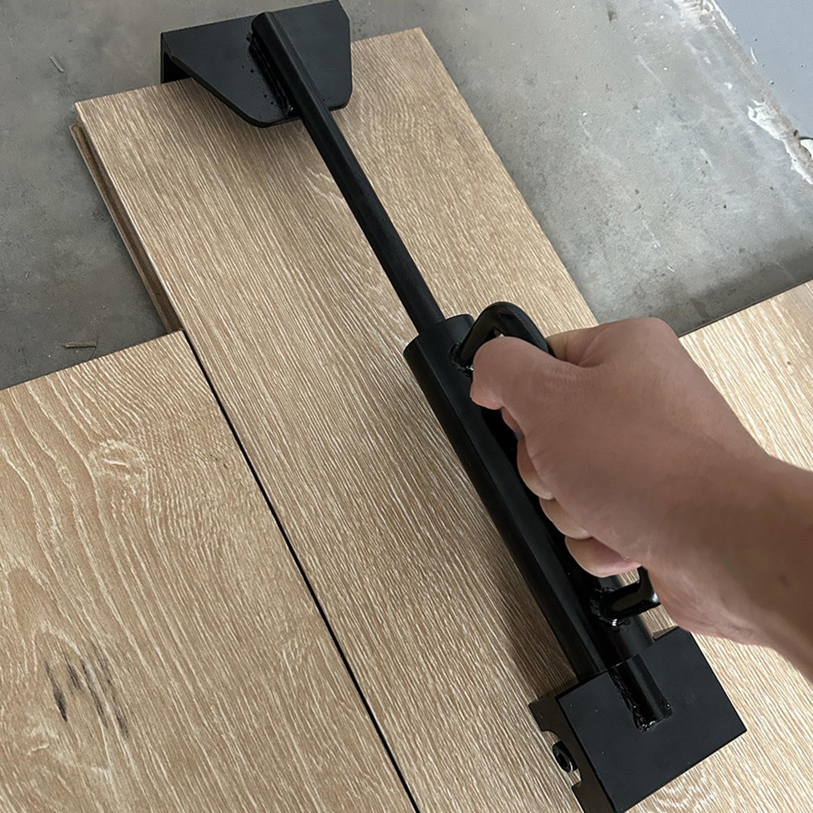 Barra de Tracción para Suelos Laminados Herramienta de Instalación para | Herramienta Barra Tracción Para Pisos para carpintería, rodapié, tarima exterior, madera dura, construcció