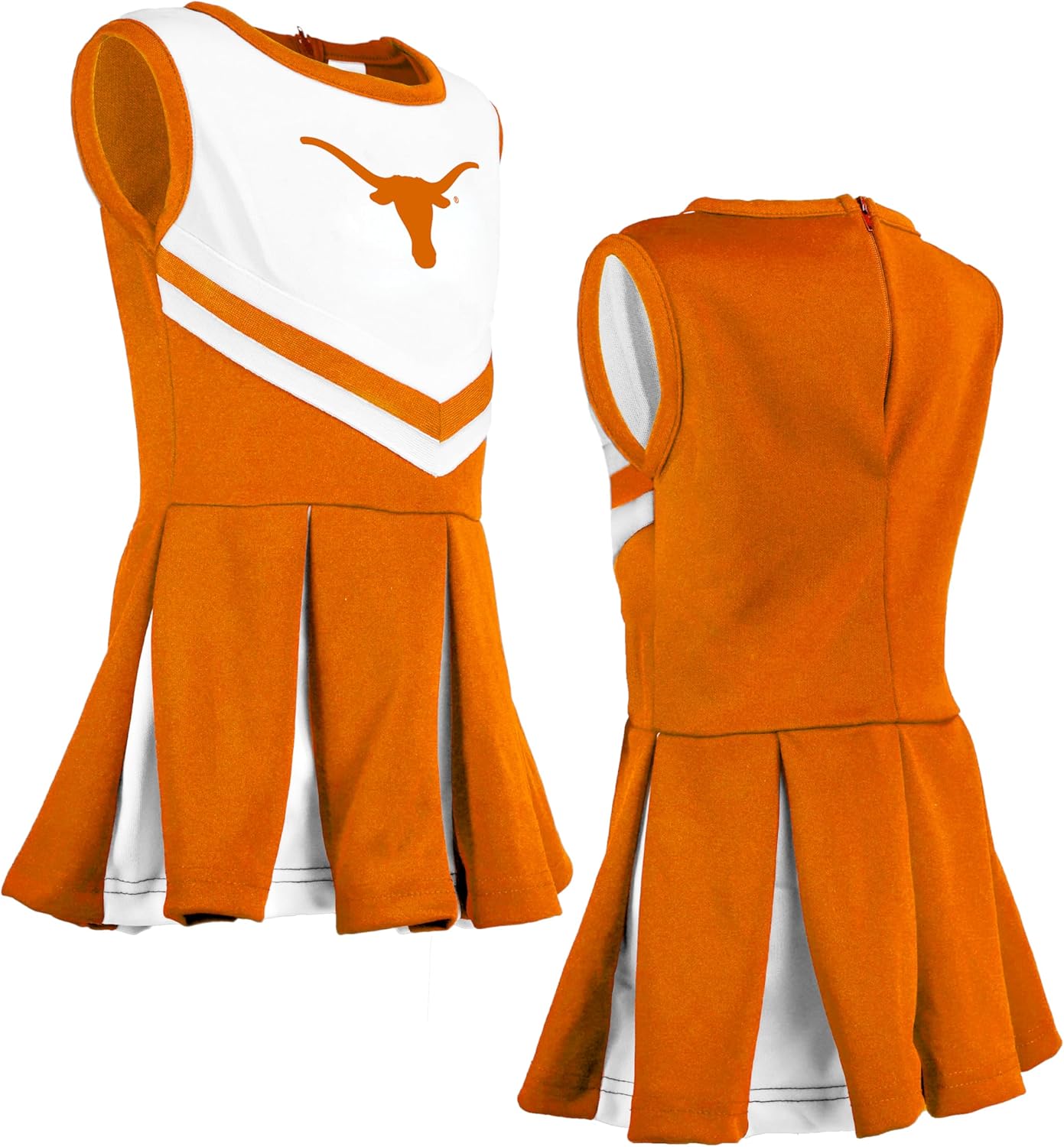 Little King NCAA Infant/Toddler Girls One Piece Team Cheer Jumper Dress Sizes 6M 12M 18M 2T 3T 4T