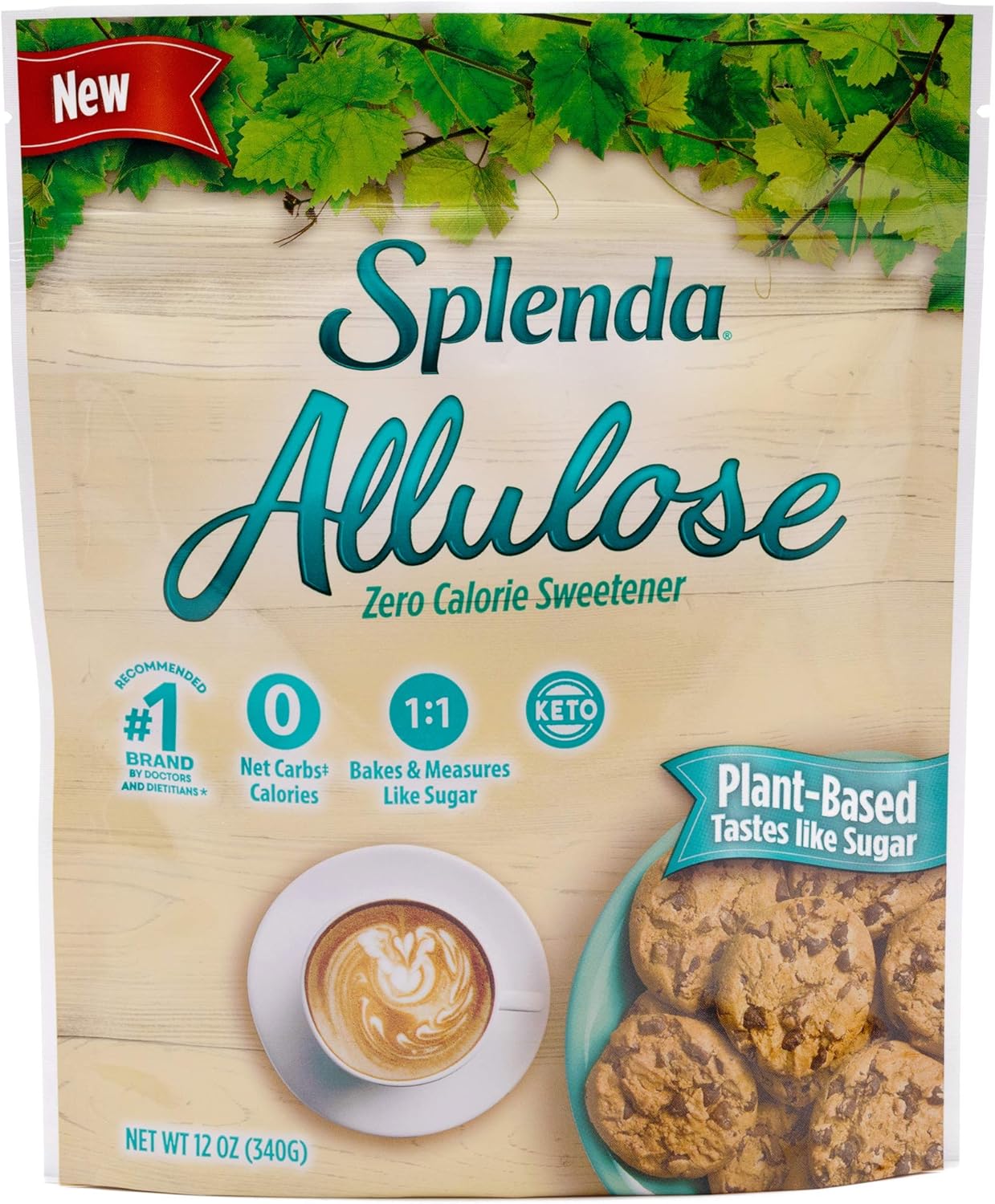 SPLENDA Allulose, Plant Based Zero Calorie Sweetener for Baking