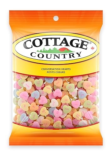 Cottage Country Valentine Conversation Hearts 900g
