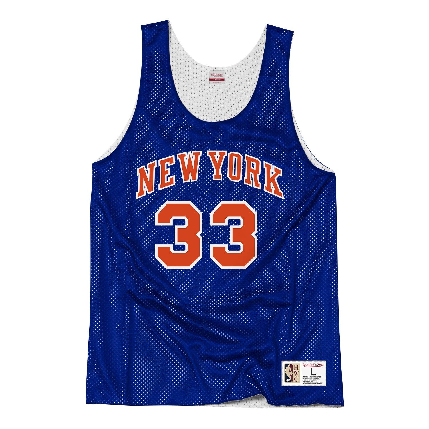 Mitchell & Ness New York Knicks Patrick Ewing Reversible NBA All Star Jersey (Large, Patrick Ewing)