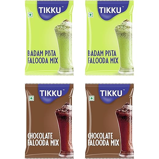 Tikku Falooda Mix Combo 100g Pack of 4