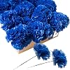 Royal Imports Artificial Carnations, Silk Faux Flowers, for Funeral Arrangements, Wedding Bouquets, Cemetery Wreaths, DIY Crafts - 100 Single 5 Stems - Lite Pink