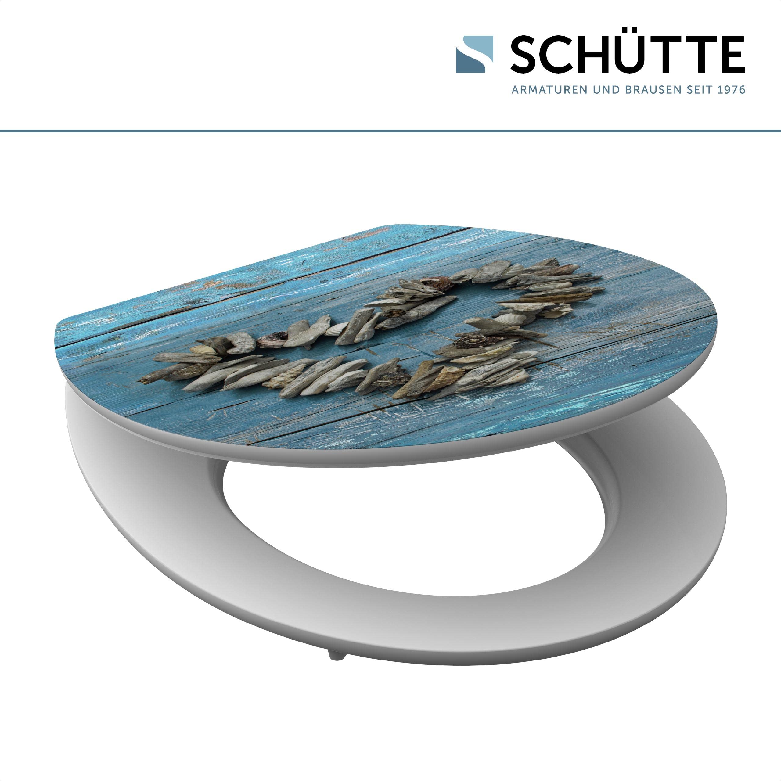 SCHÜTTE 80540 MDF HG - Sedile WC con abbassamento automatico