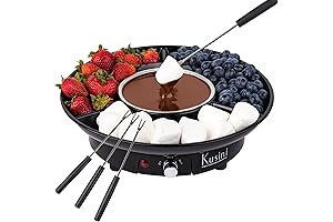 Serve Joy and Delve Into Indulgence with the Ultimate Chocolate Fondue Kit