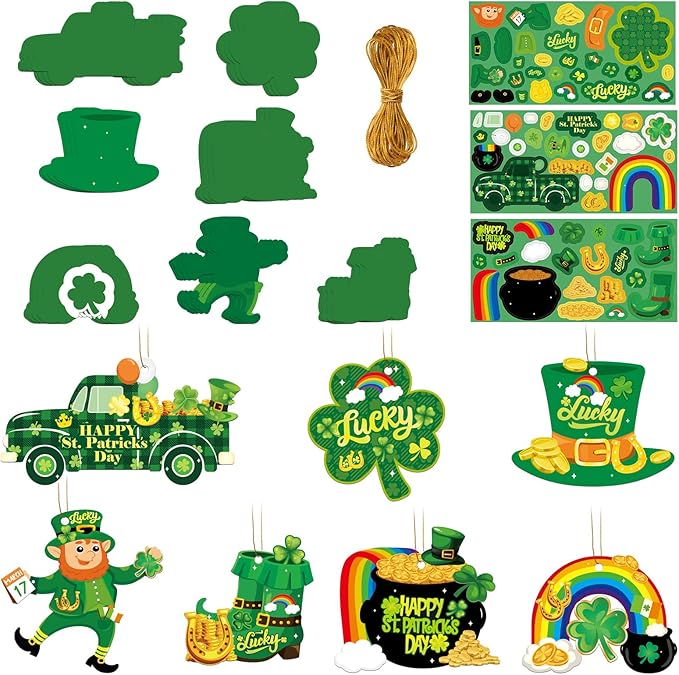 🍀DIY St. Patrick's Day Craft Kits for Kids! ☘️