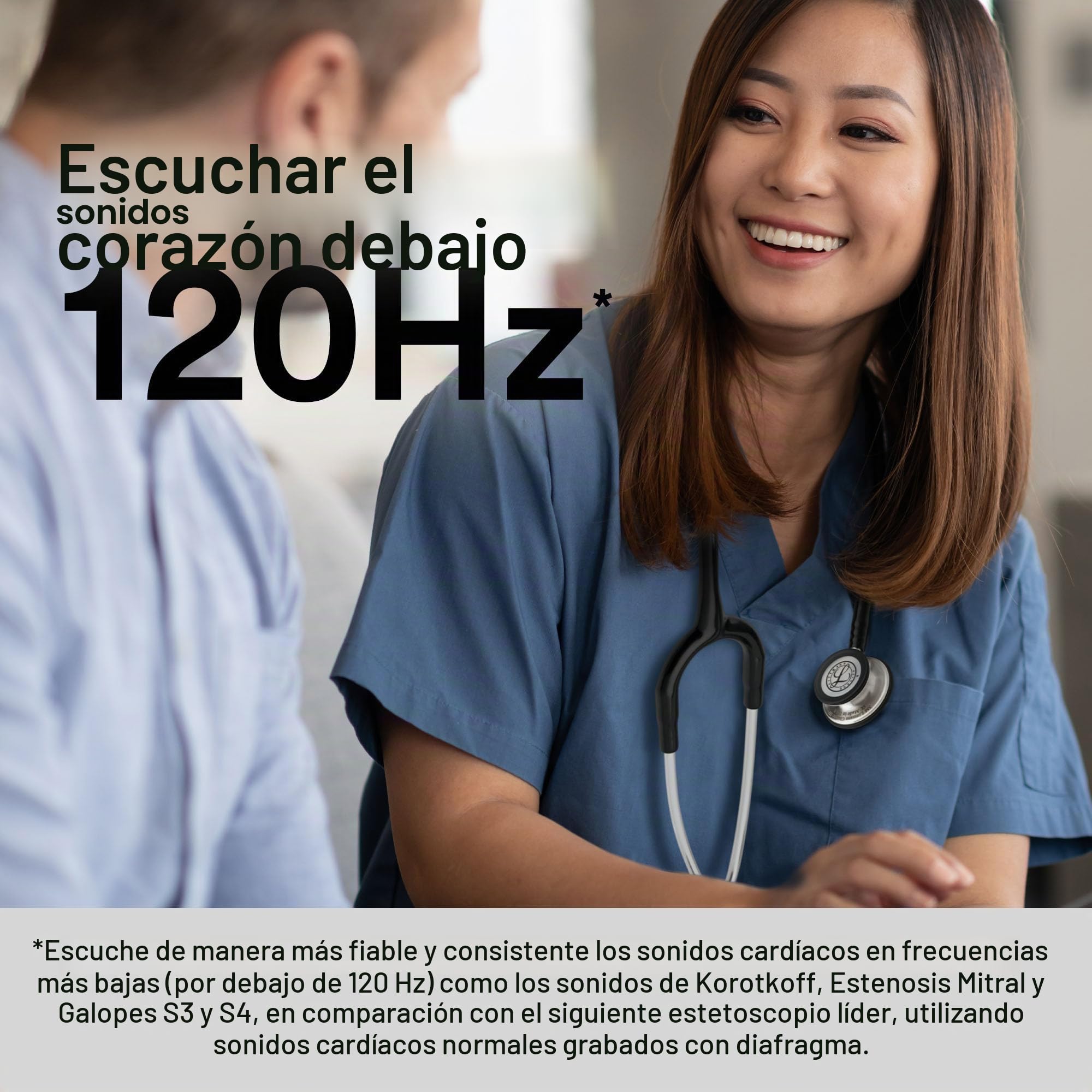 Fonendoscopio 3M™ Littmann® Classic III™ con grabado láser gratuito - Negro Negro mate 5803
