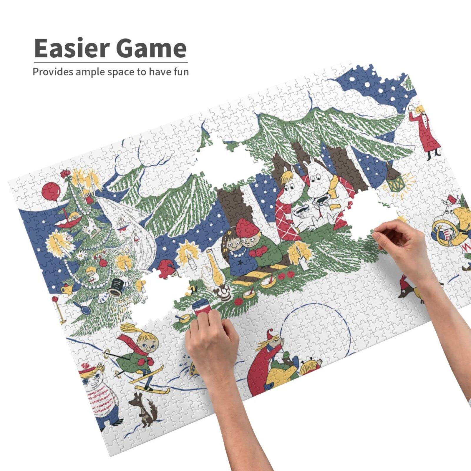 ムーミンパズル(袋付き) 1000ピース 新品 未開封 ムーミン パズル ジグソーパズル 1000ピース - メルカリ