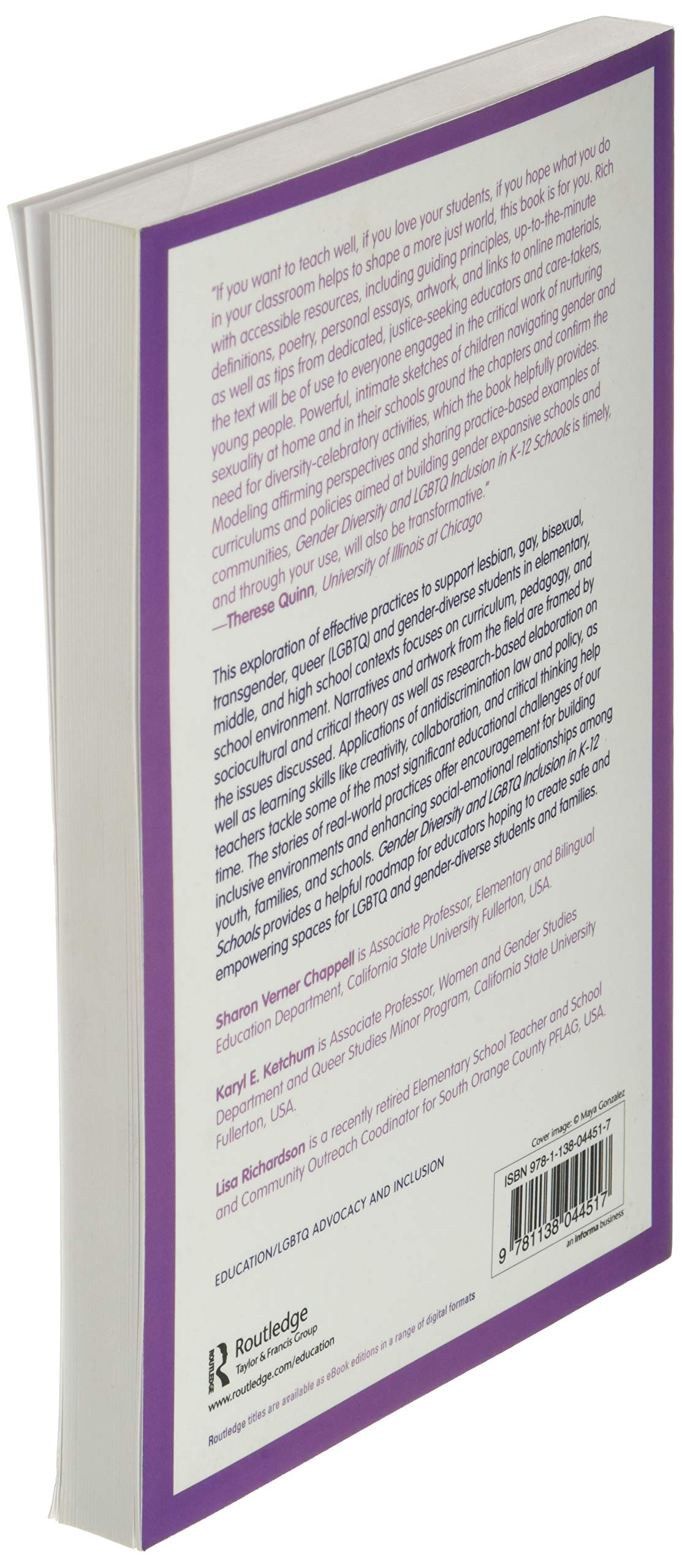 Gender Diversity and LGBTQ Inclusion in K-12 Schools: A Guide to Supporting Students, Changing Lives