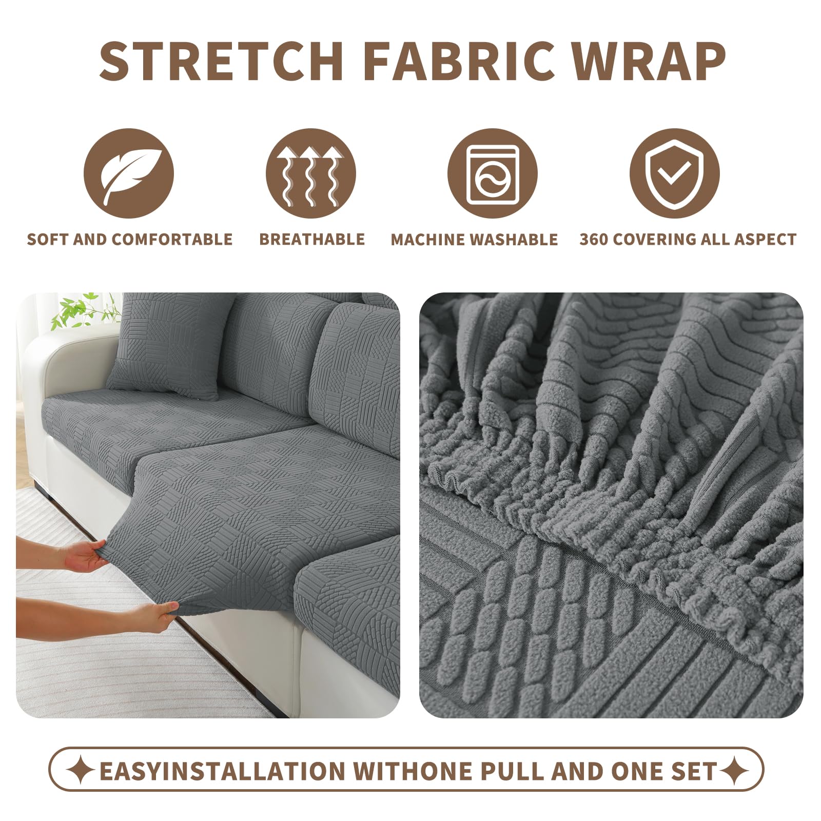 Copriseduta Divano Elasticizzato Ystyle - Protezione Antimacchia E Antigraffio Per Animali - Foto 8