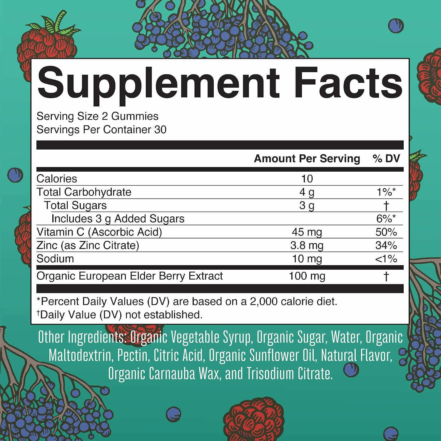 MaryRuth's Kids Immune Support Gummies | USDA Organic | Vitamin C, Zinc, and Elderberry Gummies | Immune Support for Kids Ages 4+ | Vegan | Non-GMO | Gluten Free | 60 Count