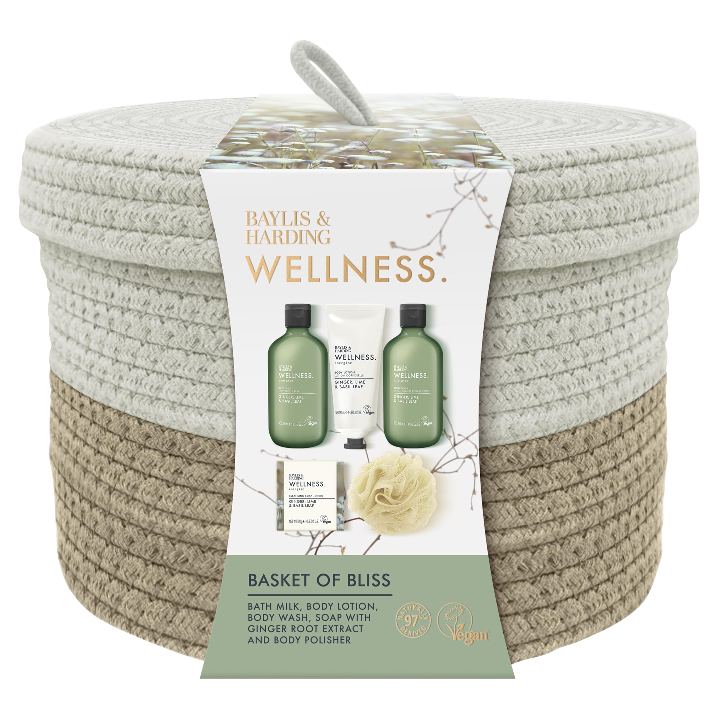 Baylis & Harding Wellness Ladies Basket of Bliss Gift Set 1 Pack