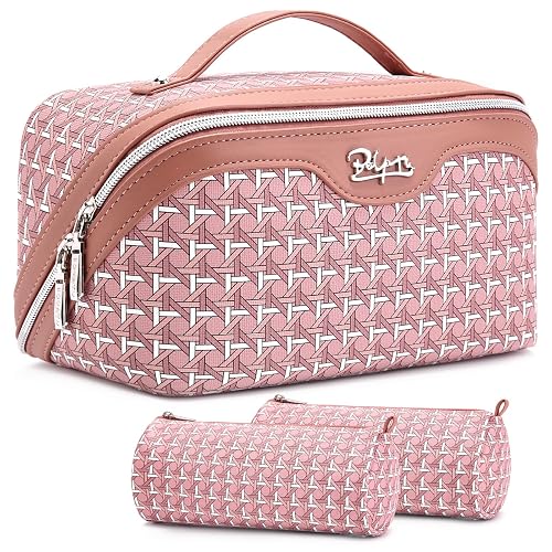 BOYATU Travel Makeup Bag Cosmetic Bags for Women: 3 Pcs