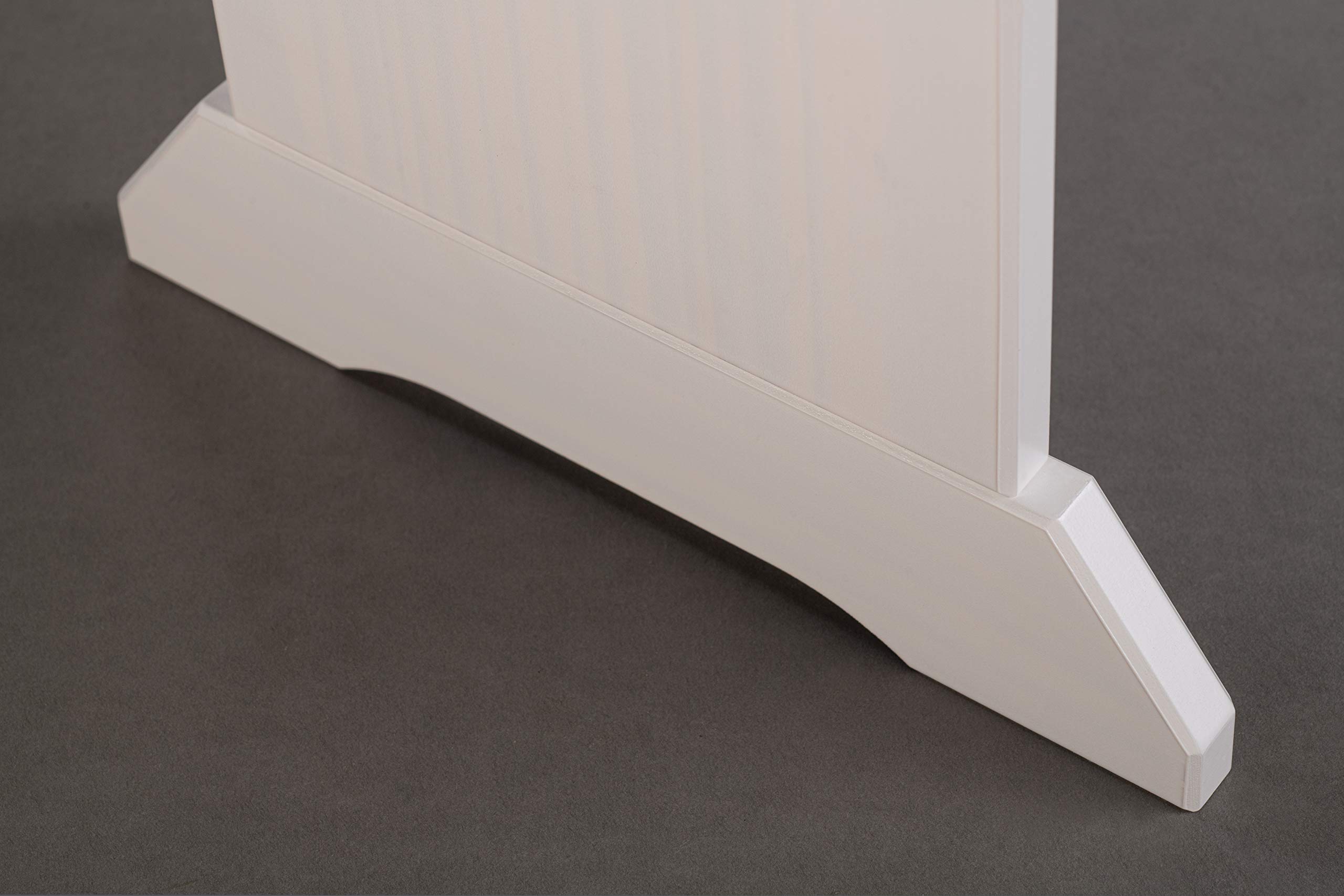 Inter Link - Banc - Banc en bois - Pin massif - Blanc - Laqué brun sépia - Westerland 32.2