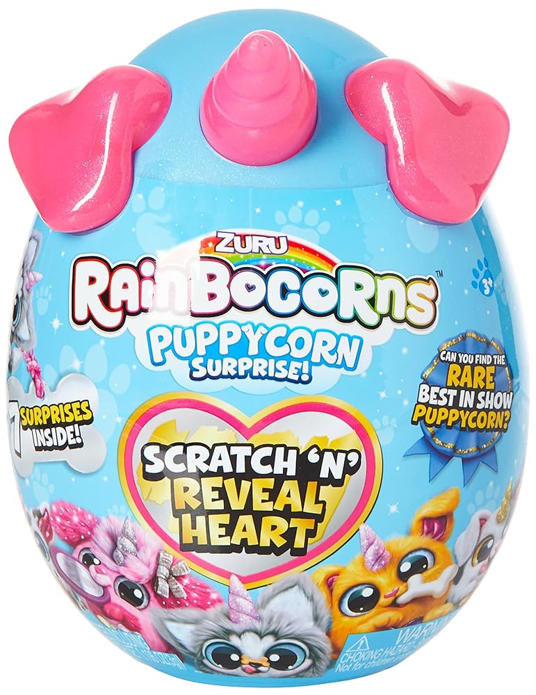 【レア】2023 Puppy Surprise パピーサプライズ　レインボー Amazon.com: Rainbocorns 9237 Puppycorn Surprise : Toys & Games