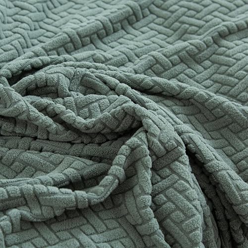 Miniatura 9 de MIFXIN Funda elástica para sofá cama sin brazos, funda de futón de felpa más gruesa de color sólido de 3 asientos, protector de muebles de futón sin