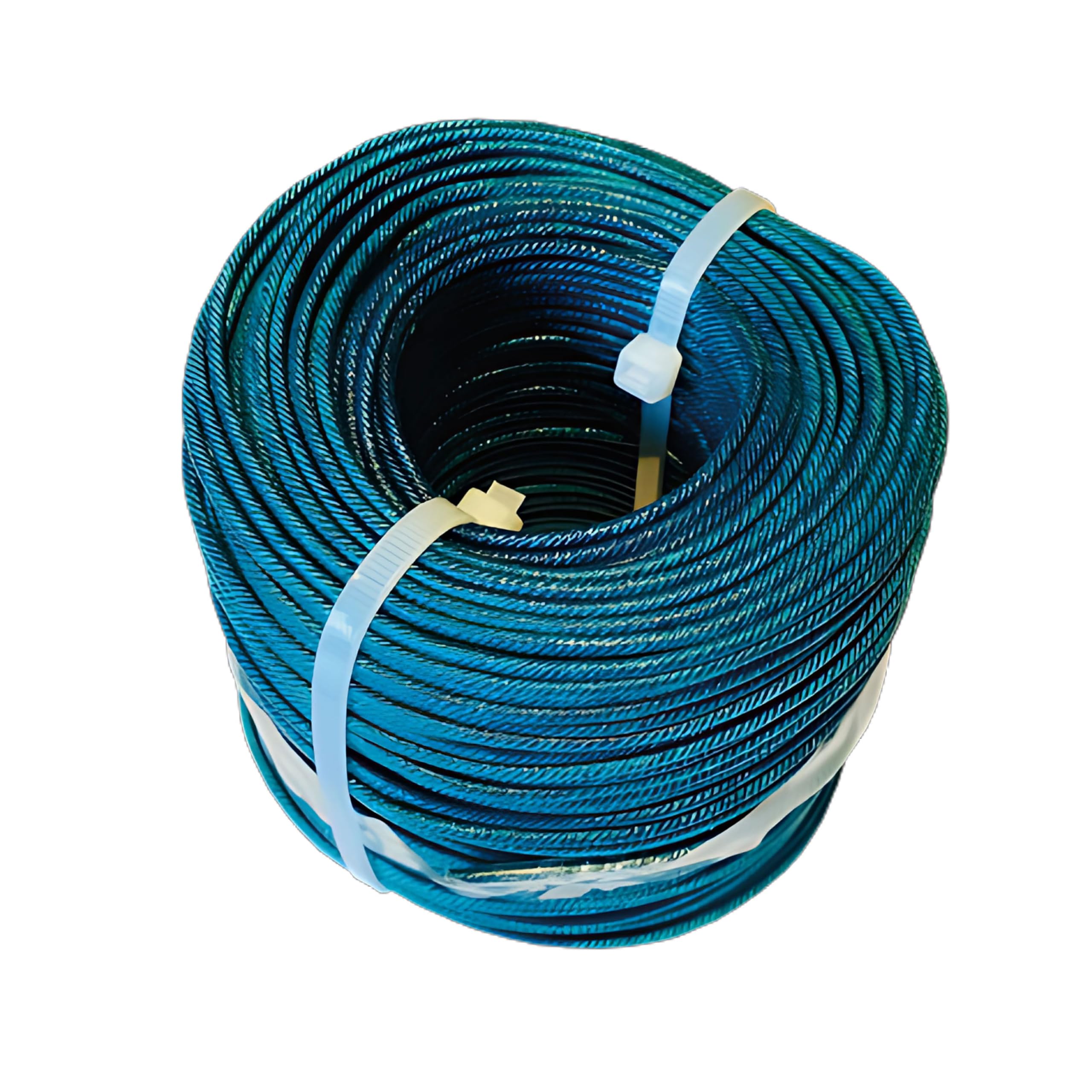 Vama Zündschnur für Feuerwerk & Feuerwerkskörper, langsam brennend – 100m Rolle grüne Visco Anzündlitze 2,0 mm, 90-100 Sek./Meter – Knallschnur für Anzünder & Fernzünder