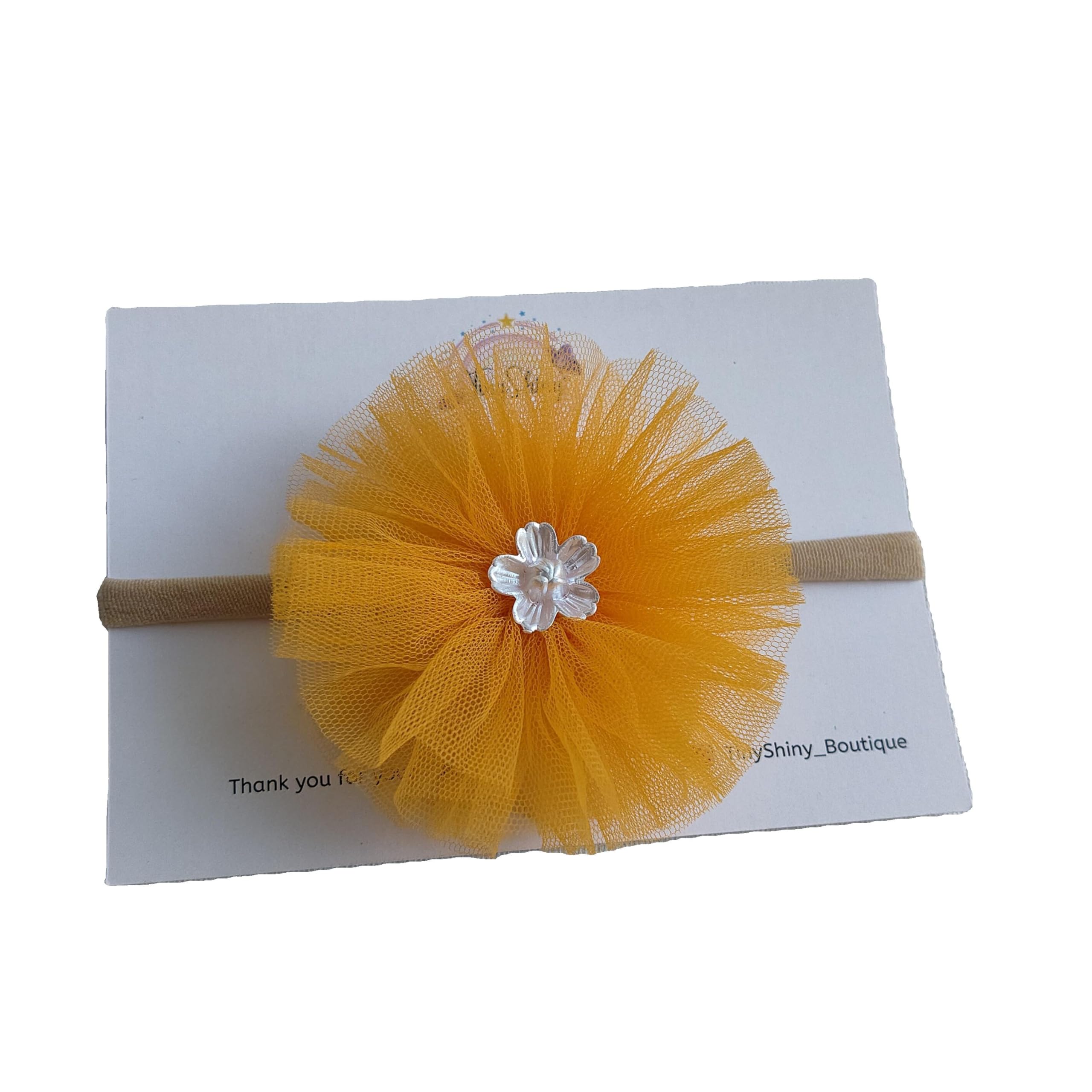 PomPom Bow with Baby soft headband-image-30