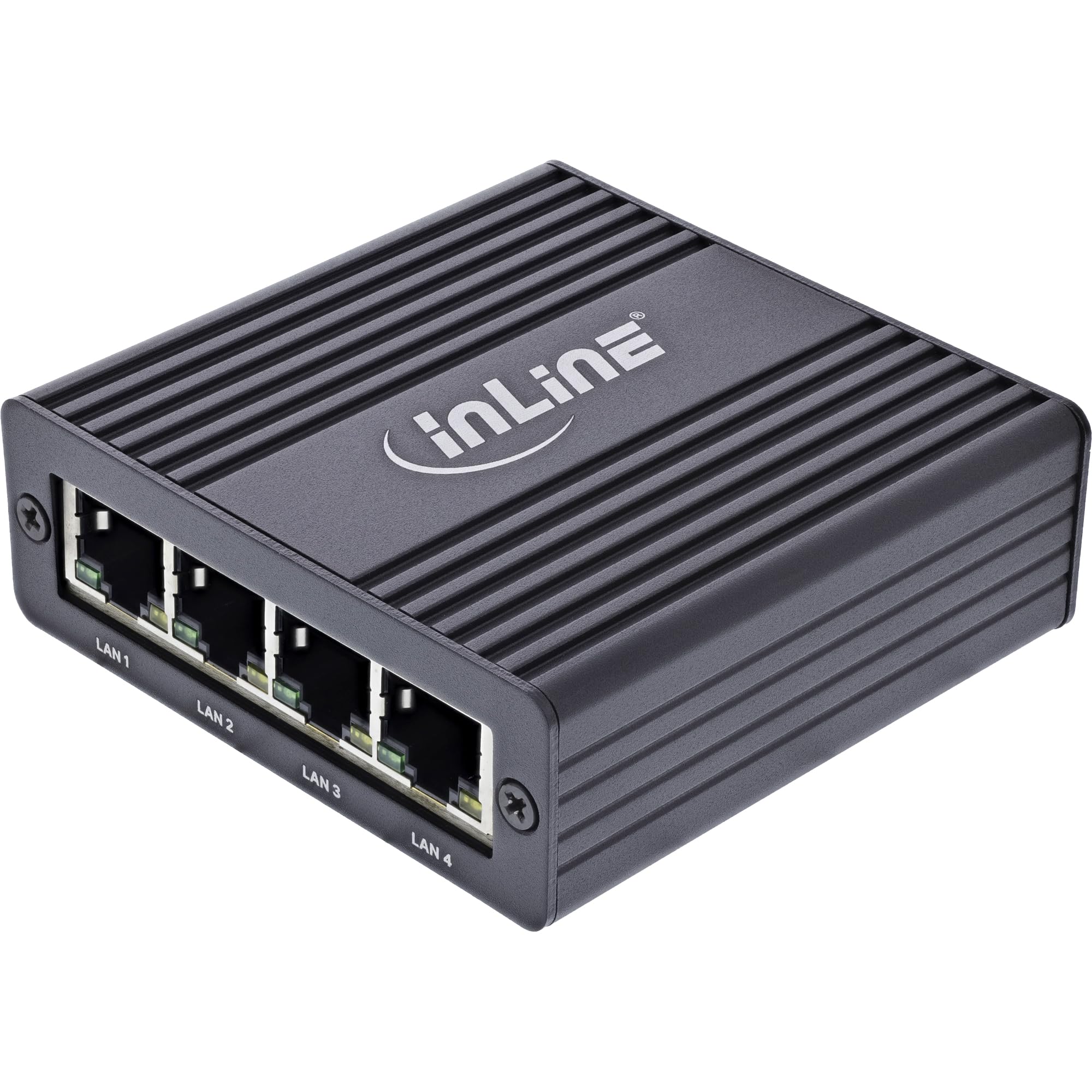 Inline Adattatore di rete USB-A, 4 x RJ45 Gigabit, USB 3.2 Gen.1, 33380 V